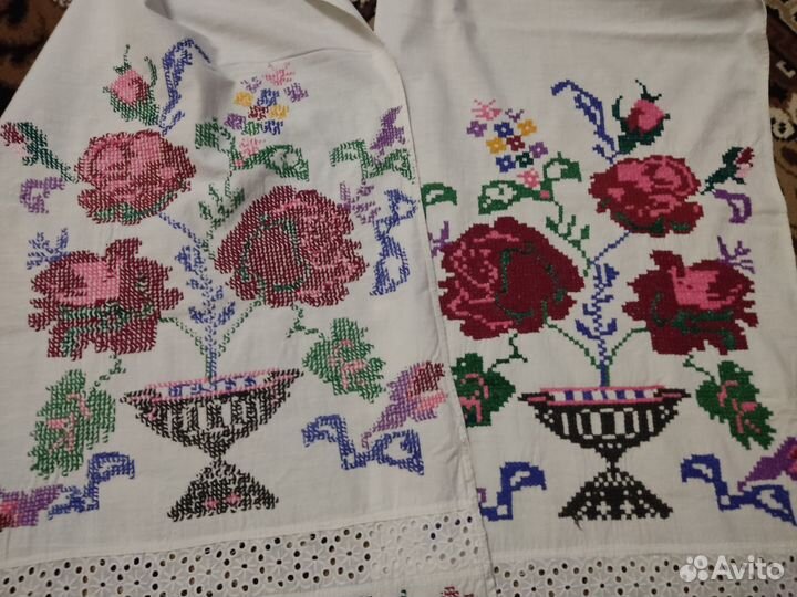 Рушник, вышивка, СССР