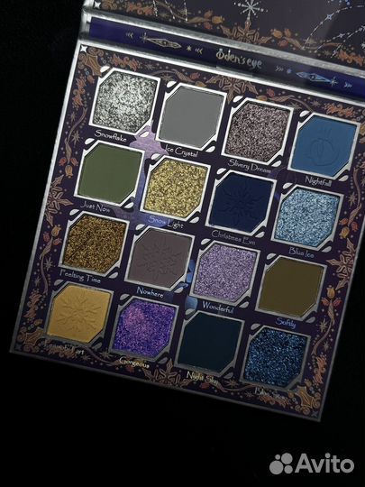 Палетка теней Oden's Eye Cosmetics Christmas Eve