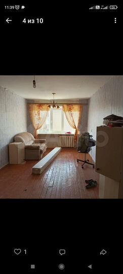 Комната 18,4 м² в 1-к., 5/5 эт.