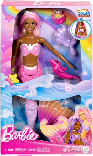 Barbie Mermaid Русалочка Малибу Барби, меняющая цв