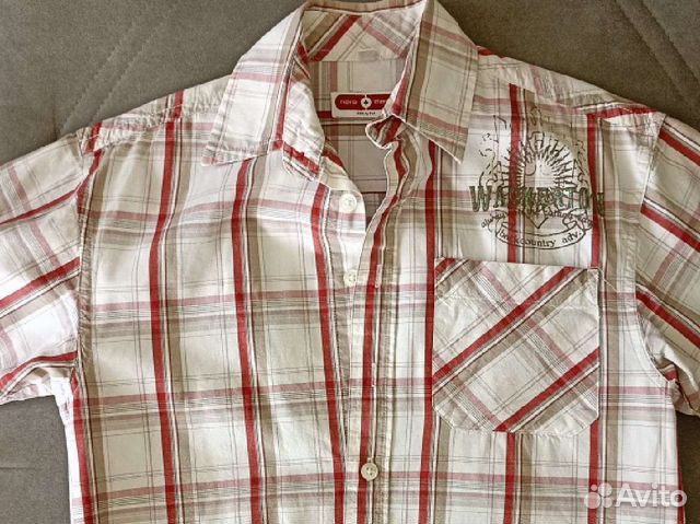 Рубашка для мальчика 122 128