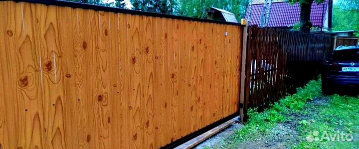 Ворота откатные с автоматикой