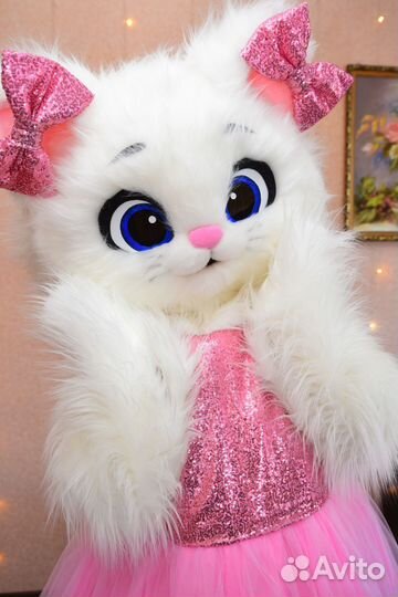 Ростовая кукла кошка зайка кот буба поздравление