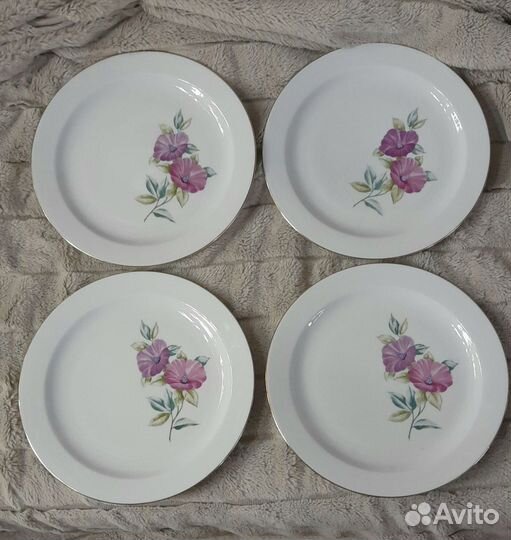 Большие тарелки, блюда ГДР