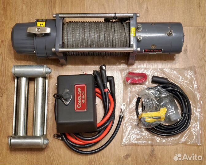 Автомобильная лебедка 12V Come-Up DV 9000