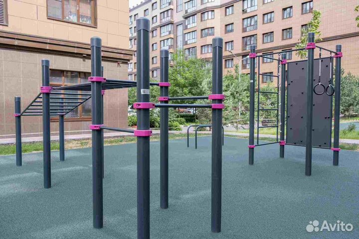 Спортивные Комплексы Турник, скамья, брусья