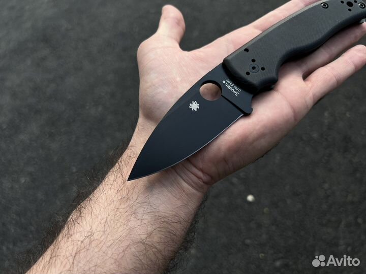 Нож spyderco shaman black