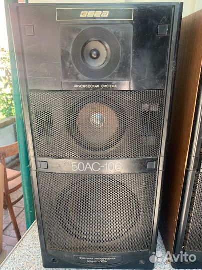 Акустические колонки бу вега