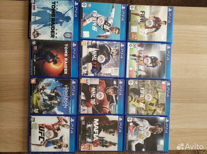Игры для PS 4 в описании