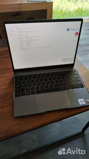 Ноутбук huawei matebook 13