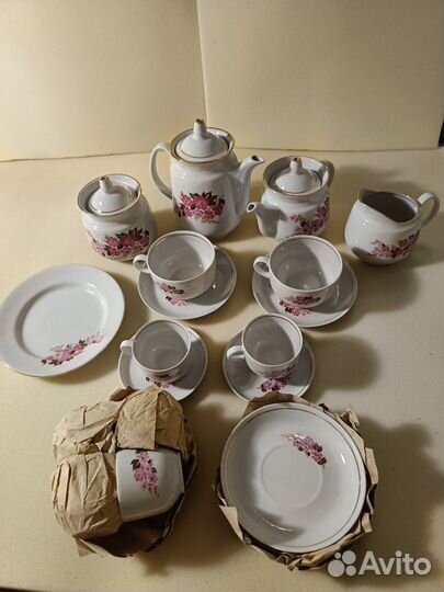 Чайно кофейный сервиз СССР