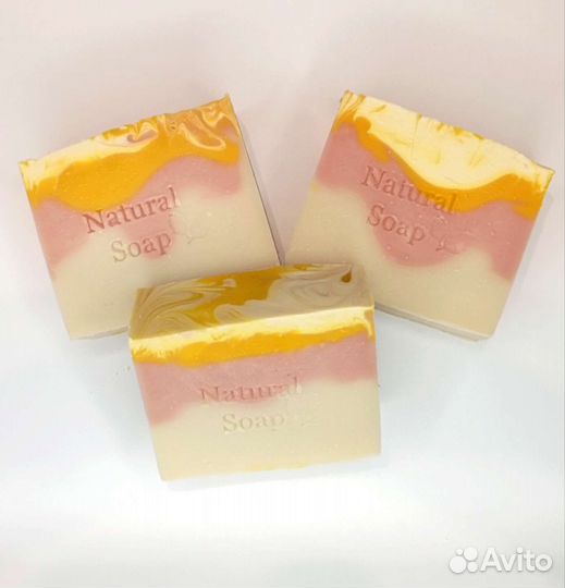 Натуральное Мыло ручной работы с глиной