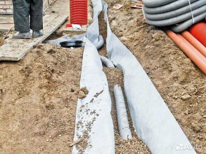 Дренажная труба / дренаж под ключ
