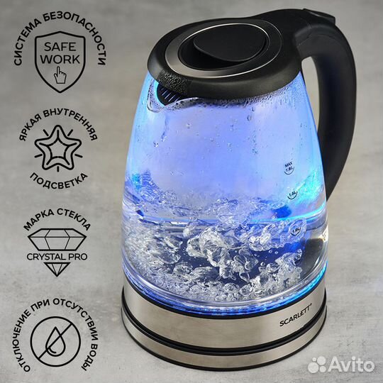 Чайник электрический Scarlett SC EK27G21