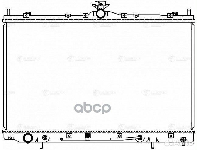 Радиатор mitsubishi grandis (03) 2.4I AT LRc 1