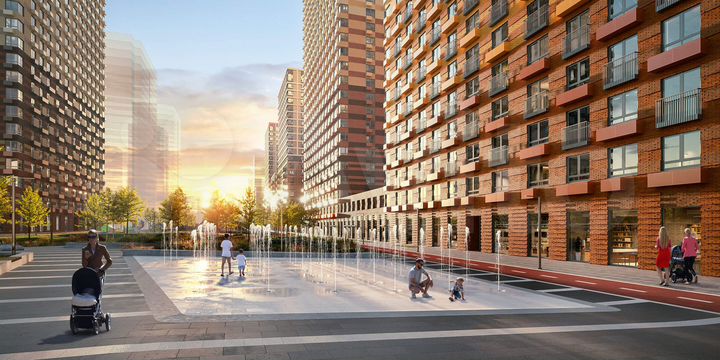 Квартира-студия, 19,9 м², 28/33 эт.