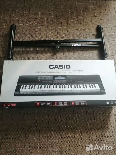 Синтезатор casio ct x700