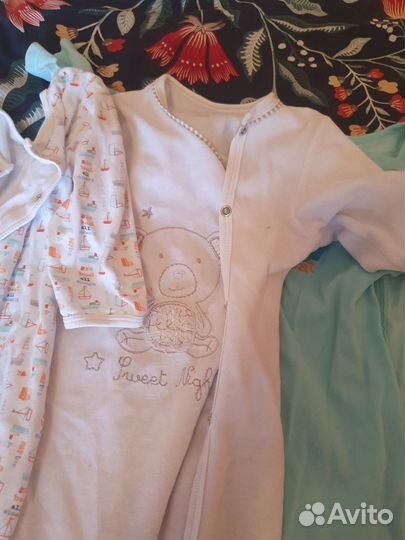 Одежда детская пакетом боди рост 92