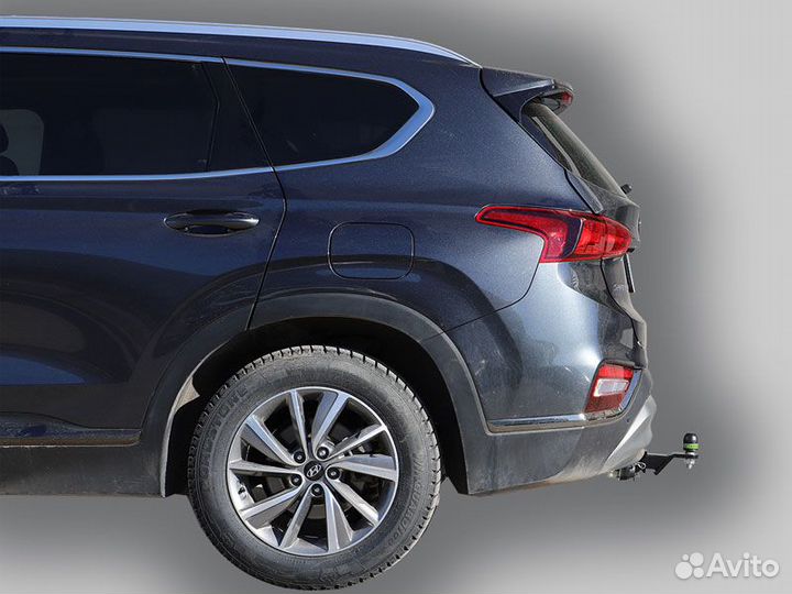 Фаркоп установка тсу Hyundai Santa Fe IV, 2018-202