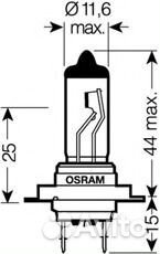 Osram 64210 Лампа накаливания H7