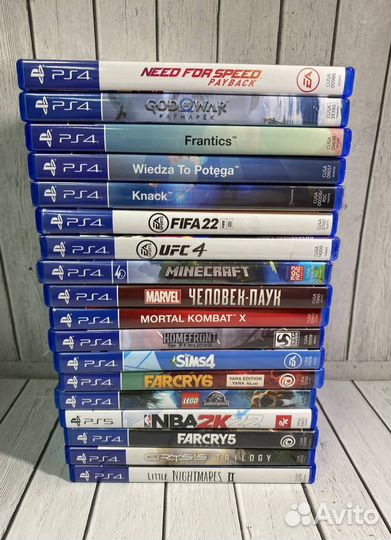Диски на PS4-Б.У
