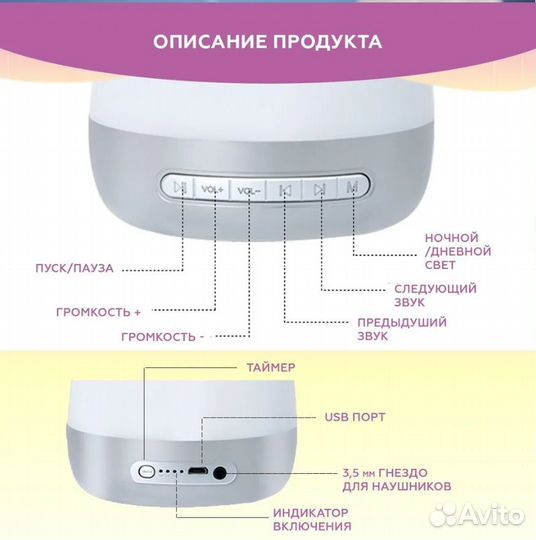 Ночник для сна
