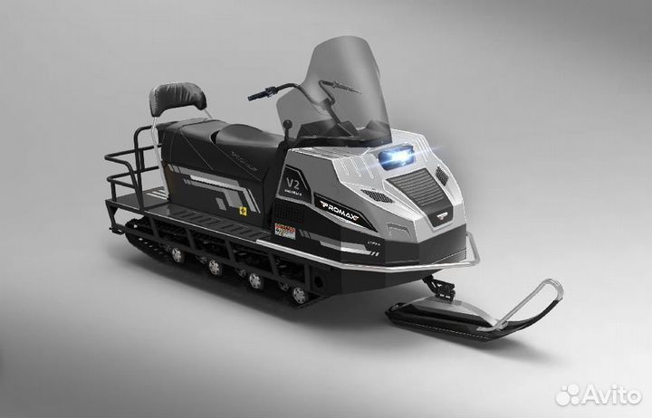 Снегоход Promax Snowbear V3 800 4T, цв бело-черный