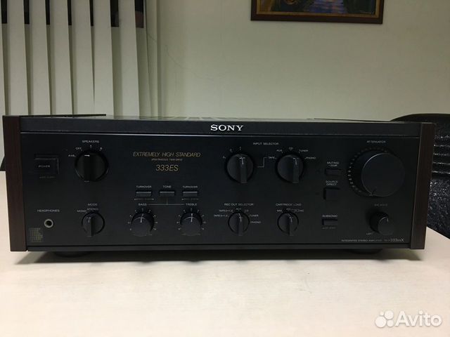 Усилитель. sony. TA-F 333ES. 100V