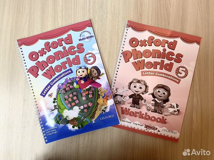 Oxford Phonics World 5 SB,WB