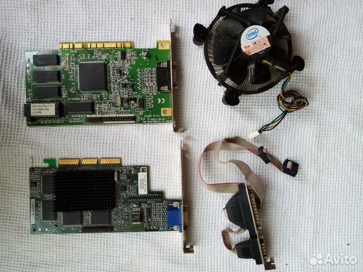 Компьютерные детали на запчасти