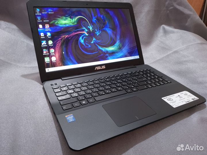 Ноутбук asus X555 процессор i3, память 12гб