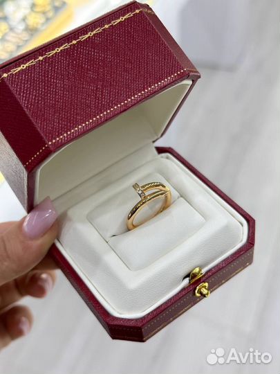 Кольцо золотое Cartier