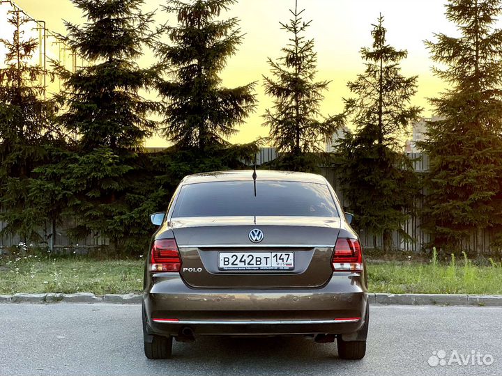 Volkswagen Polo 1.6 AT, 2016, 121 000 км