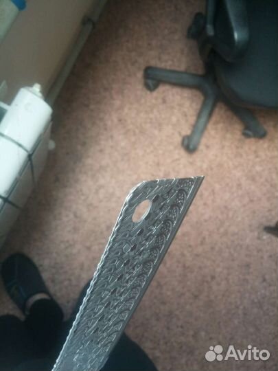 Топорик кухонный. Ручная гравюра. Редкая вещица