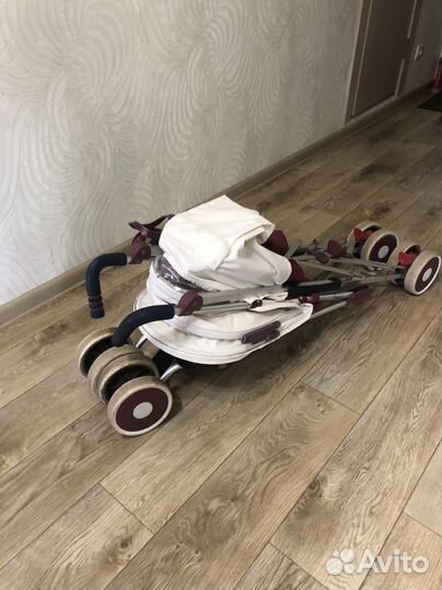 Коляска happy baby трость