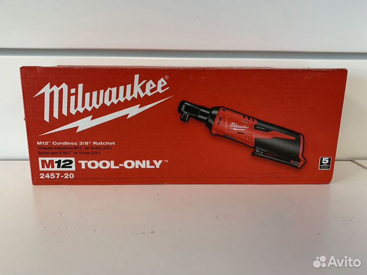 Трещетка (гайковерт) milwaukee 2457-20 (IR-0) m12