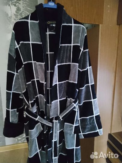 Халат новый махровый мужской