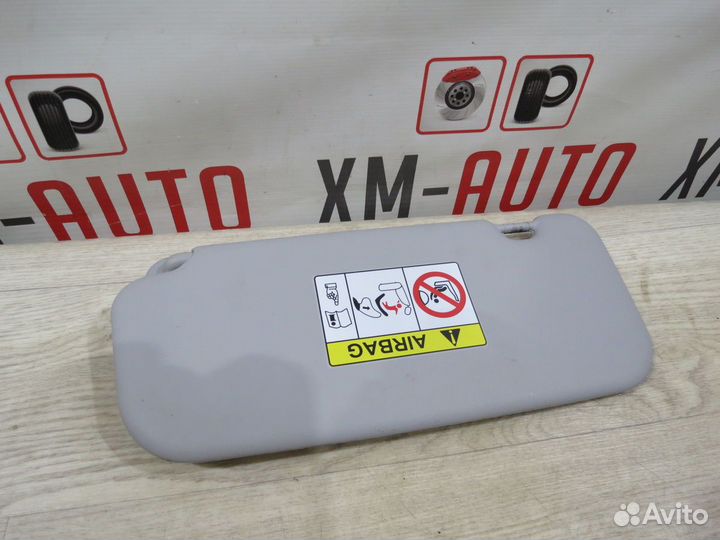 Козырек солнцезащитный передний Hyundai Solaris 2