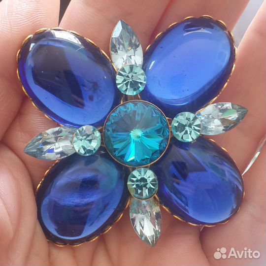 Винтажная брошь США