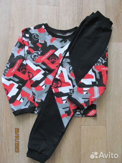 Пижамы детские новые 116-122