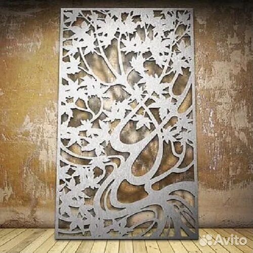 Панно из металла