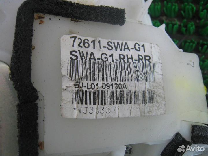 Замок двери задней правой Honda CR-V 3 (RE) 2007