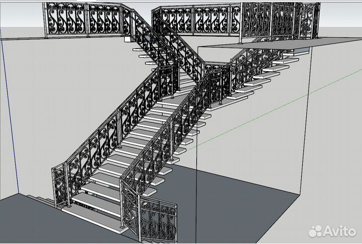 3D проектирование лестниц и перил