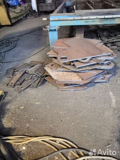 Плазменная резка металла на станке чпу