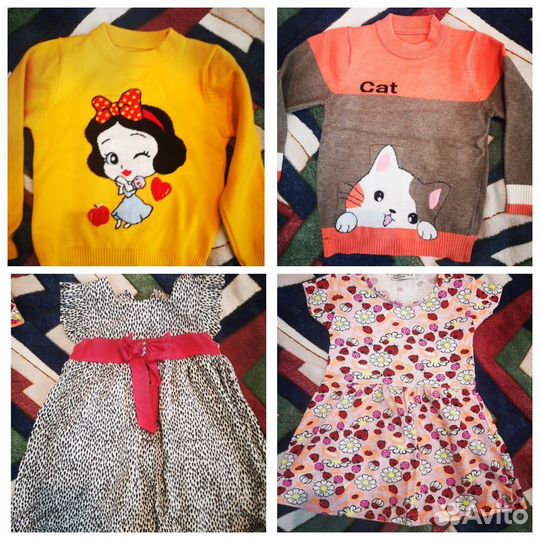 Пакет вещей на девочку р92