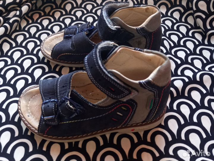 Сандали кожаные р 27-28