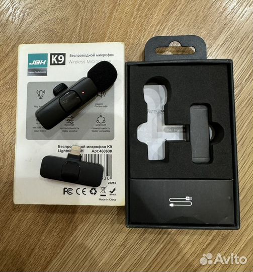 Беспроводной петличный микрофон iPhone