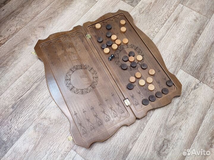 Шахматы нарды шашки 3 в 1