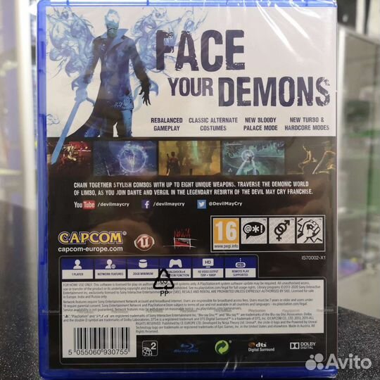 DmC Devil May Cry PS4 (новый)