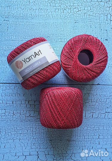 Пряжа для вязания Yarnart lurex хлопок